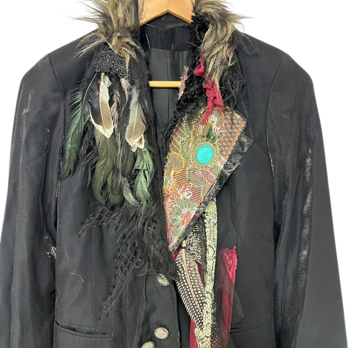Japanese Brand Crow remake blazer Size US S / EU 44-46 / 1 - 2 Thumbnail