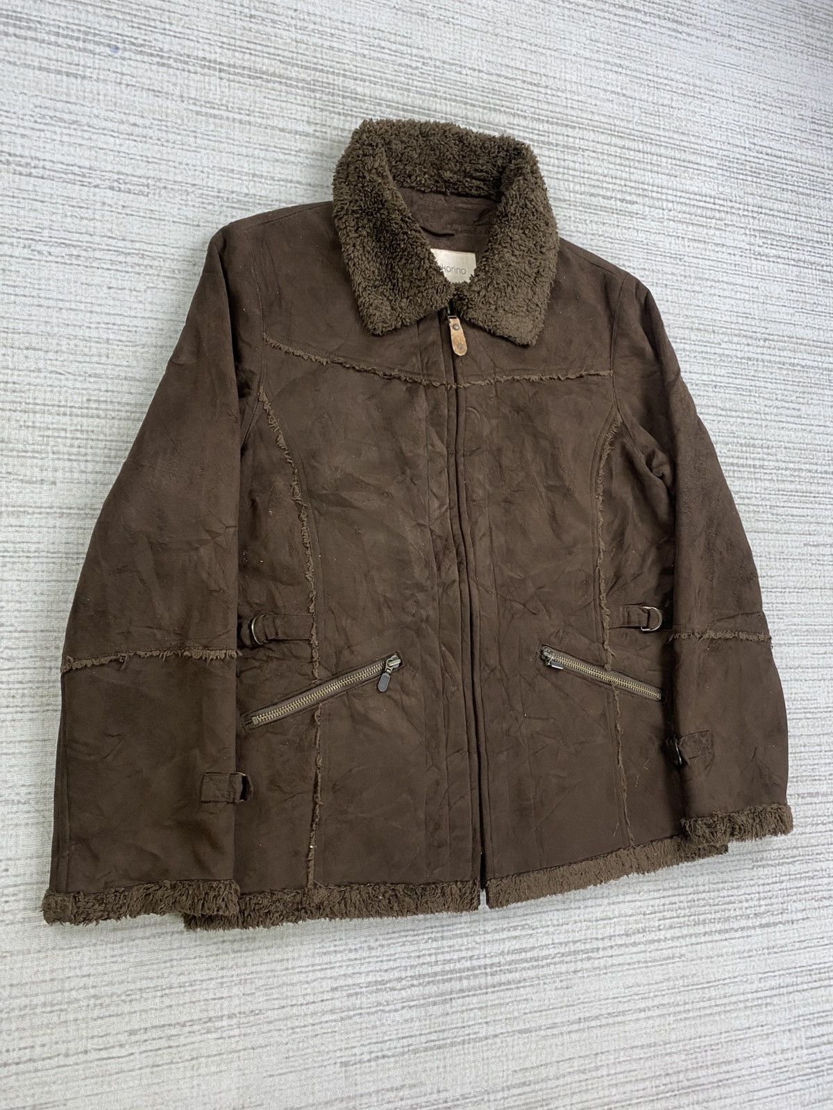 If Six Was Nine Pp Rikorino LGB Style Suede Leather Jacket Size US M / EU 48-50 / 2 - 3 Thumbnail