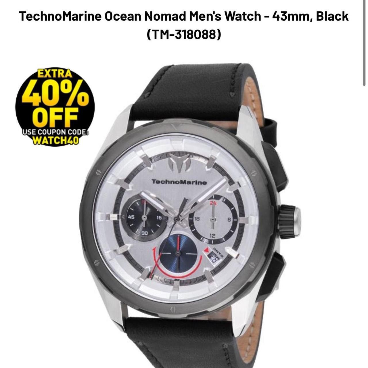 TechnoMarine TechnoMarine Ocean Nomad Men's Watch Size 42 - 5 Thumbnail