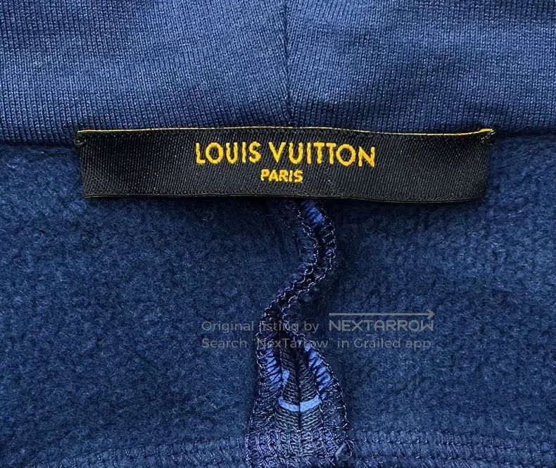 Louis Vuitton Louis Vuitton Reading Circle Cut Paneled Hoodie Size US M / EU 48-50 / 2 - 7 Thumbnail