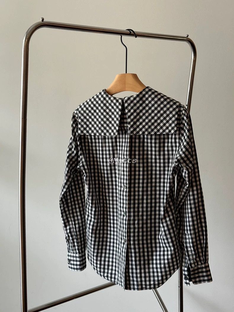 Comme des Garcons Comme Des Garcons Black and white check shirt Size XS / US 0-2 / IT 36-38 - 6 Thumbnail