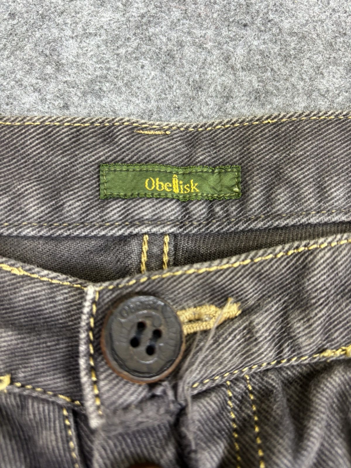 Obelisk Obelisk Japanese Designer Low Rise Flare Jeans F767 Size US 29 - 7 Thumbnail