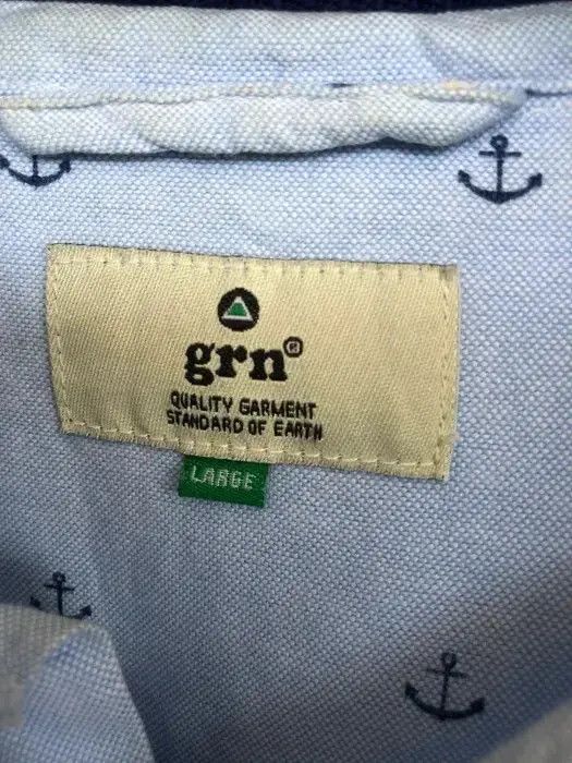GRN Grn Japan Fullprint Shirt Button Up Size US L / EU 52-54 / 3 - 3 Thumbnail