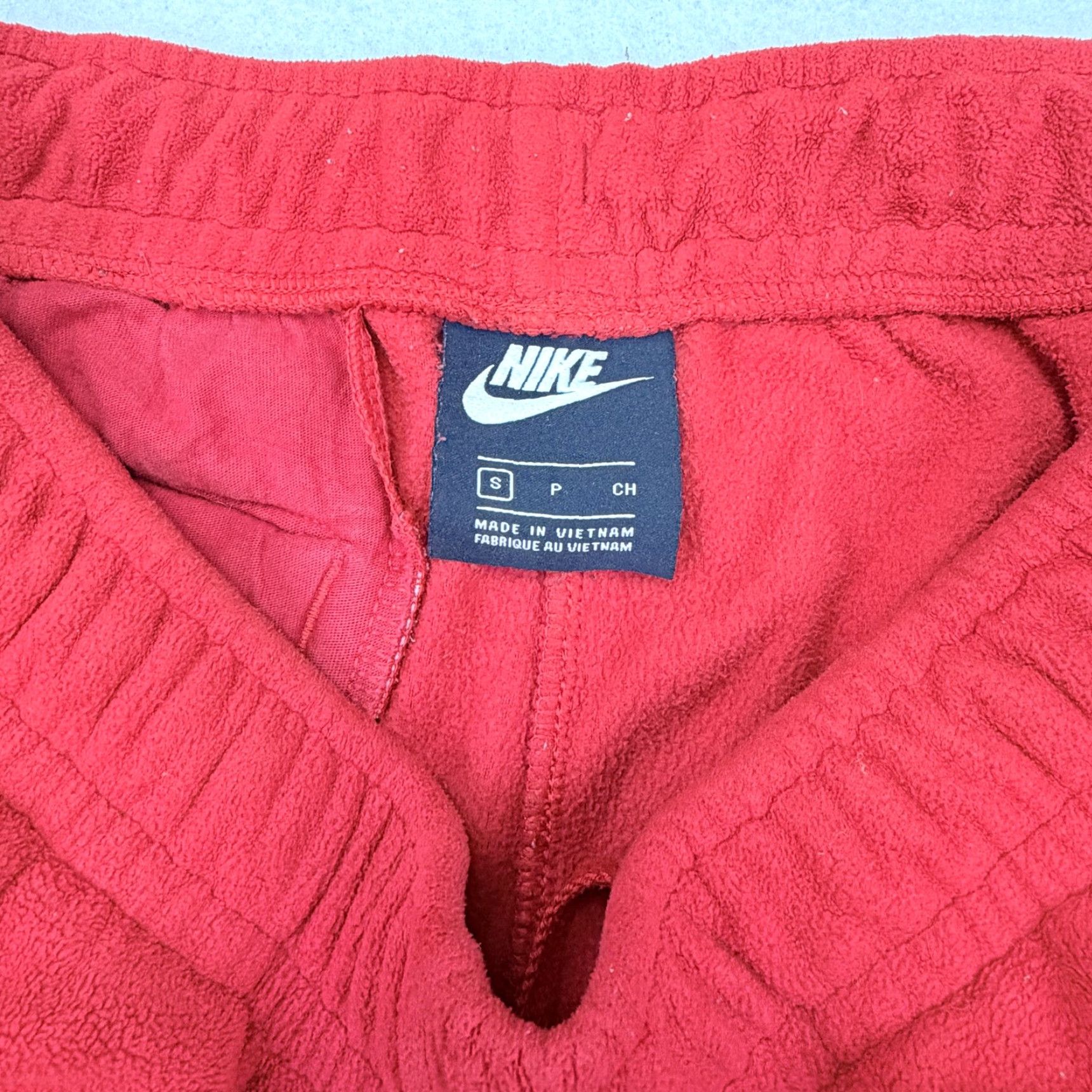 Nike Nike Sweatpants Mens Small Red Fleece Just Do It Jogger Pants CW1676-673 Size US 29 - 6 Thumbnail