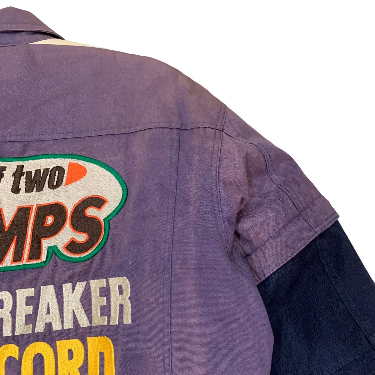 YELLOW CORN 🔥Vintage Yellow Corn Sledge Hammer Convertible Racing Jacket Size US M / EU 48-50 / 2 - 19 Thumbnail