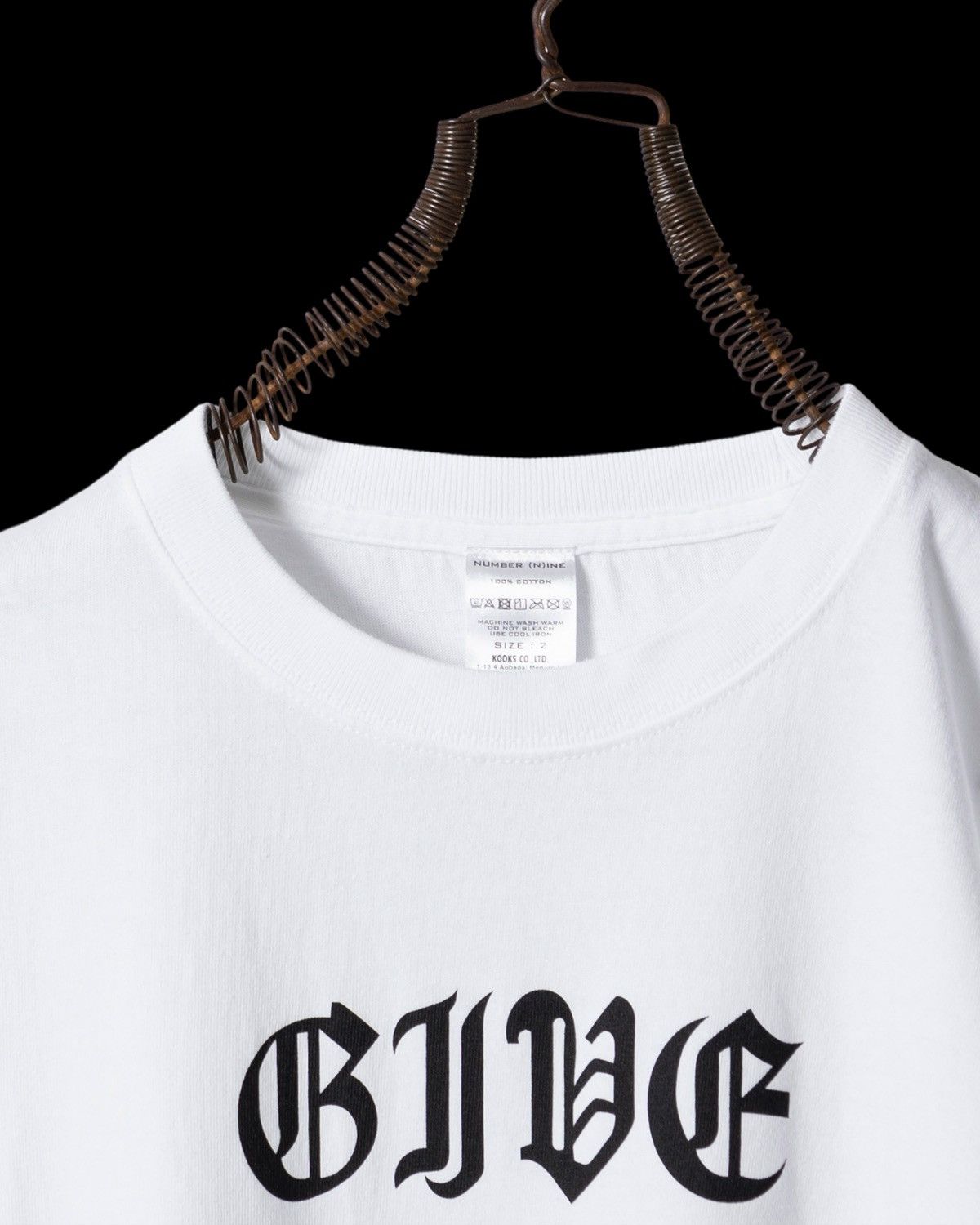 Number (N)ine Number (N)ine “Give Peace A Chance” White Longsleeve size 4 Size US XL / EU 56 / 4 - 3 Thumbnail