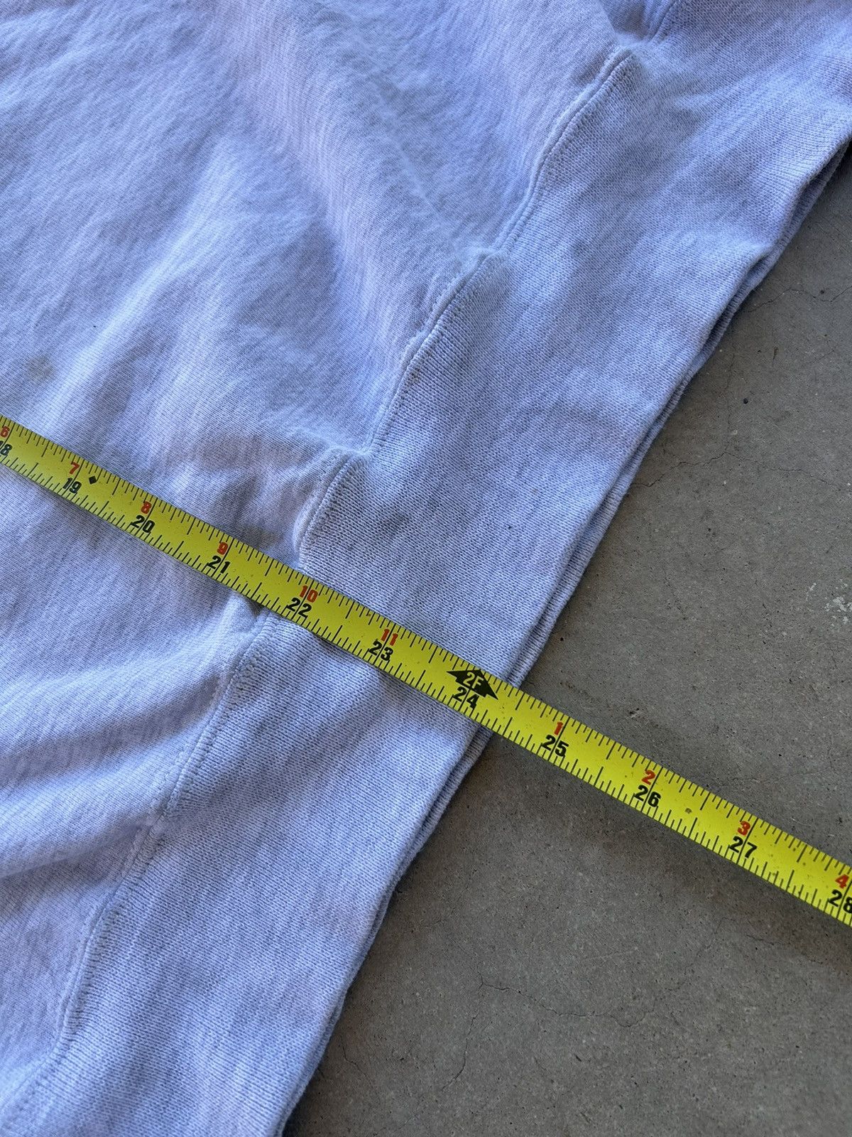 Jerzees × Vintage Perfectly Distressed Heather Grey Spell Out College Sweater Size US L / EU 52-54 / 3 - 8 Thumbnail