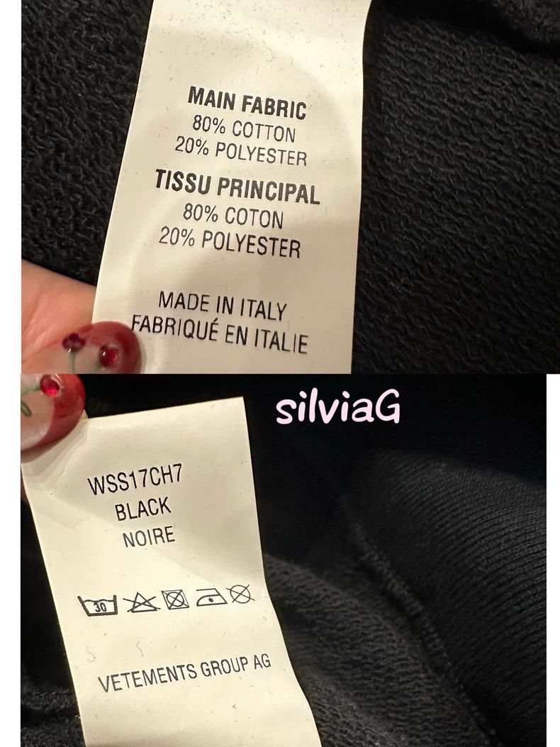 Vetements Vetements Purchased FW17 trendy two-piece hoodie Size US XS / EU 42 / 0 - 5 Thumbnail