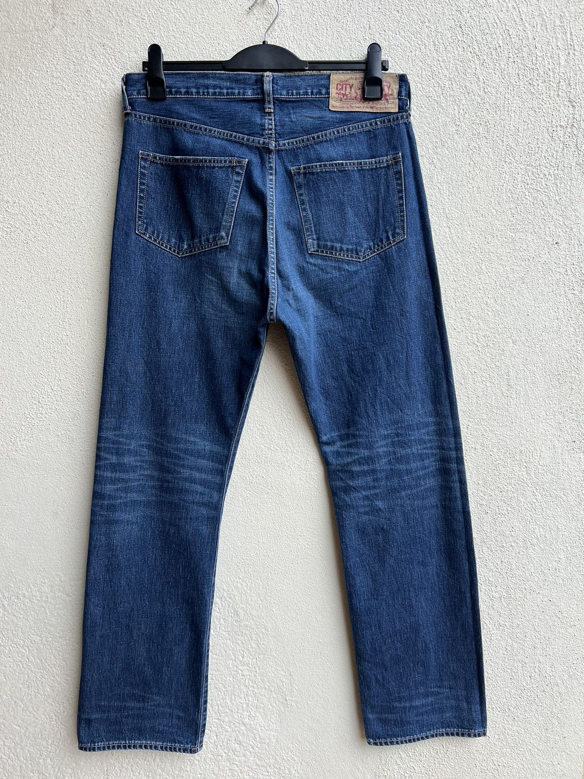 Bape Vintage A Bathing Ape Nigo Era Fade Blue Denim Jeans Size US 32 / EU 48 - 15 Thumbnail