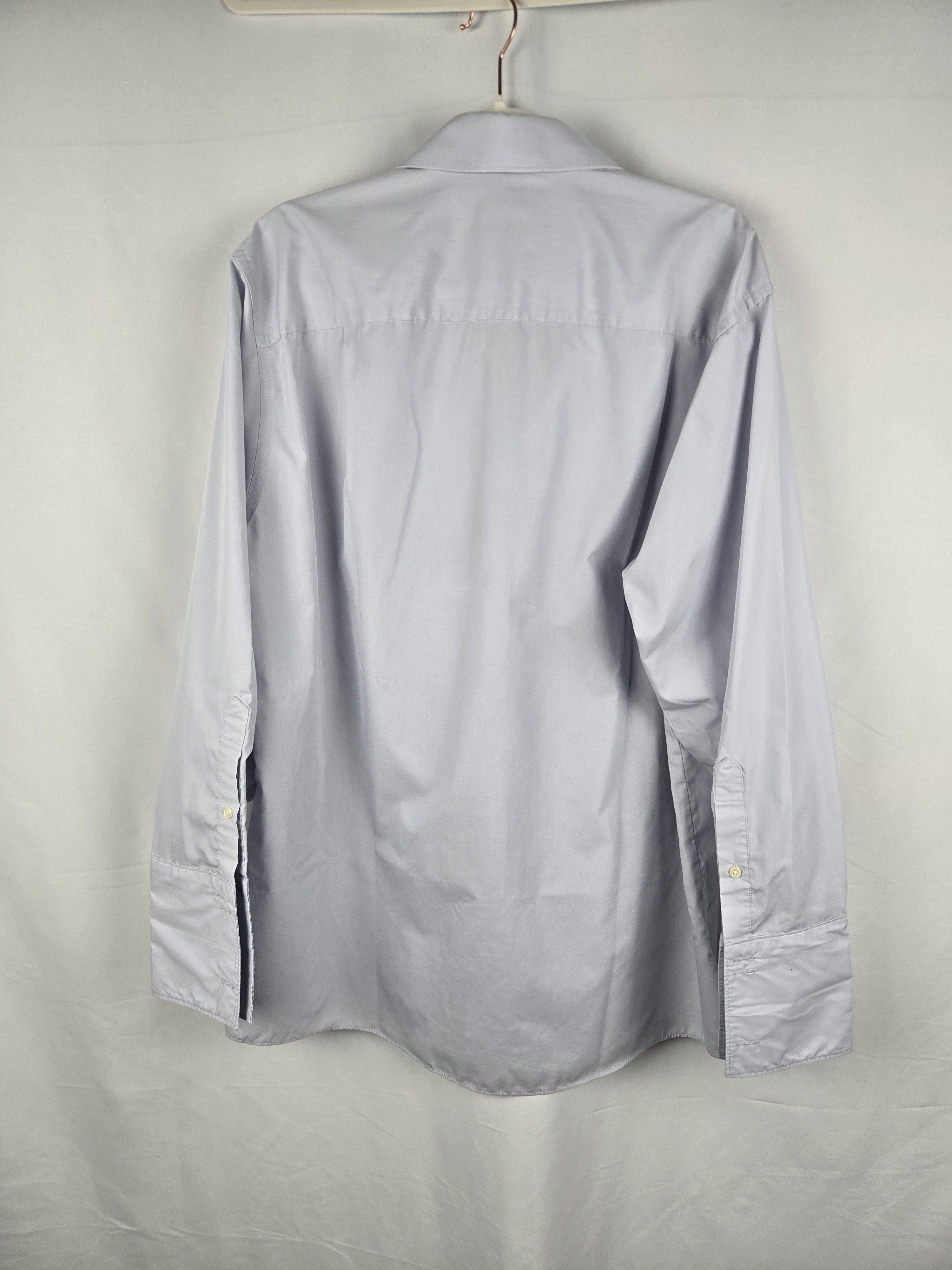 Other Geoffrey Beene Light Gray Button-Up Shirt Mens Long Sleeve Size US L / EU 52-54 / 3 - 2 Thumbnail