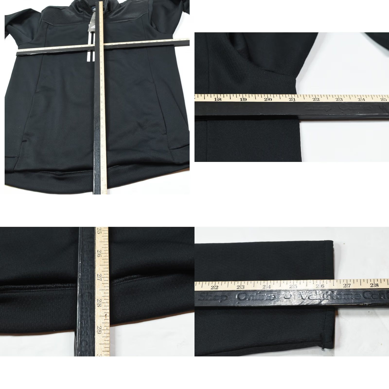 Adidas Adidas Sweatshirt 1/4 Zip Mens Medium Black Long Sleeve Pullover Gym Shirt Size US M / EU 48-50 / 2 - 8 Thumbnail