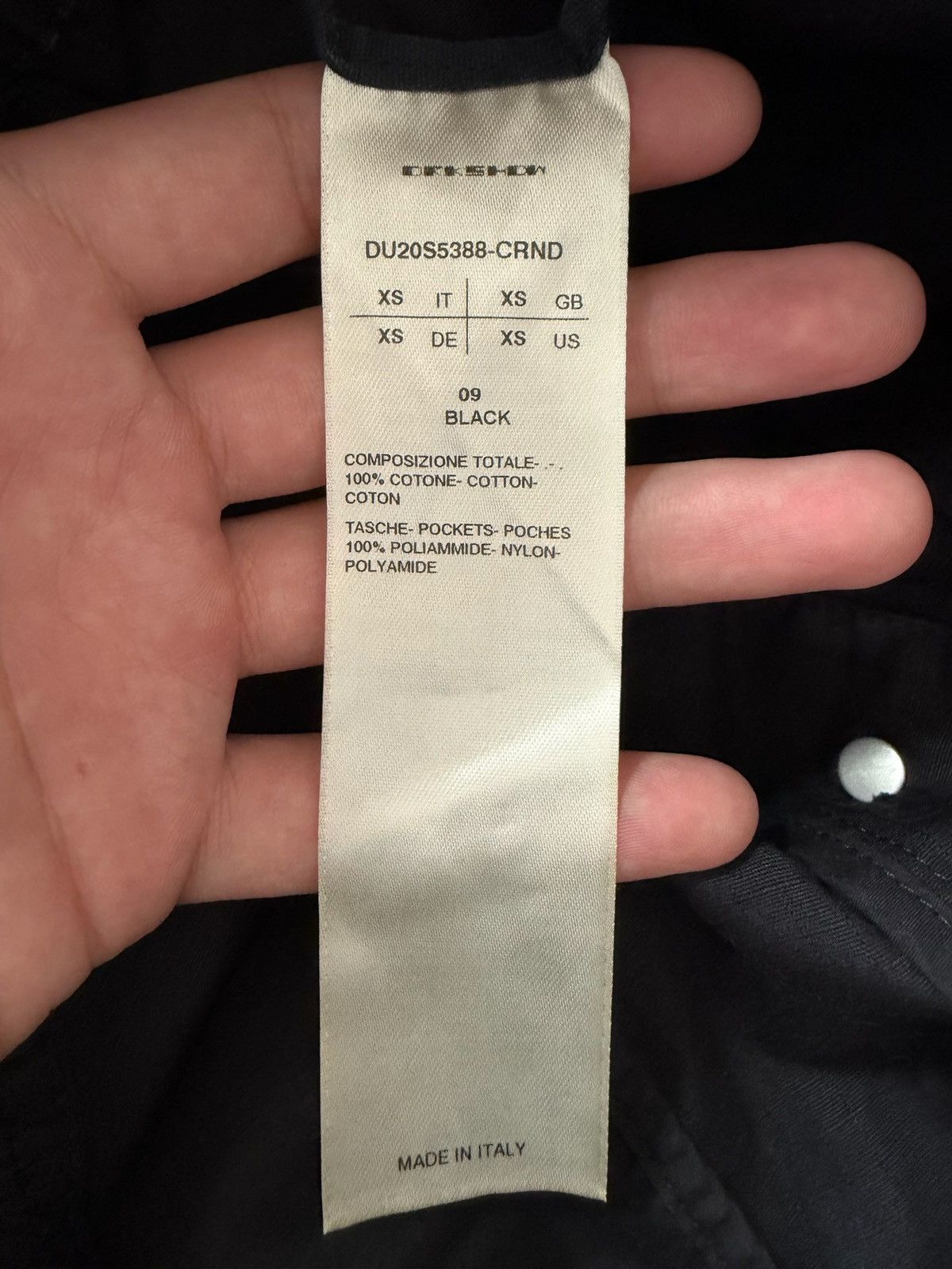 Rick Owens Drkshdw Rick Owens DRKSHDW SS20 Zip Cargo Pocket Pod Shorts Size US 32 / EU 48 - 5 Thumbnail