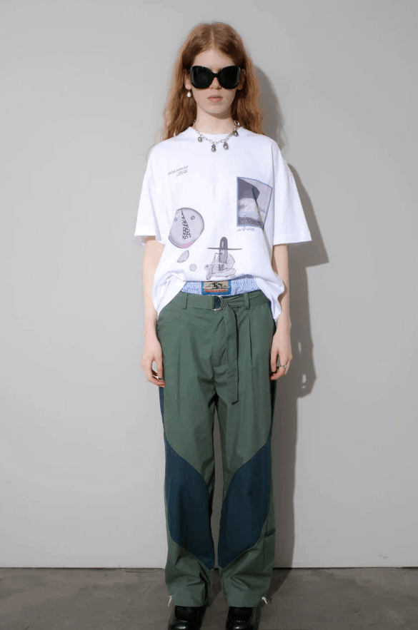 Jungles BNWT AW23 JUNGLES JUNGLES SLANT PANTS L Size US 34 / EU 50 - 1 Thumbnail