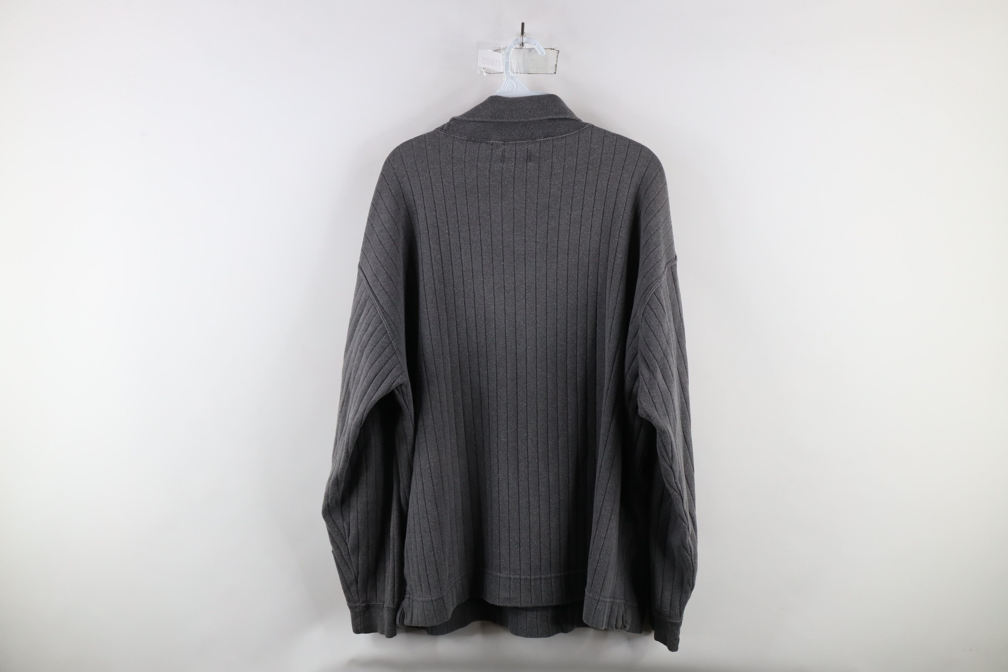 Vintage Vintage 90s Streetwear Heavyweight Ribbed Turtleneck T-Shirt Size US L / EU 52-54 / 3 - 9 Thumbnail