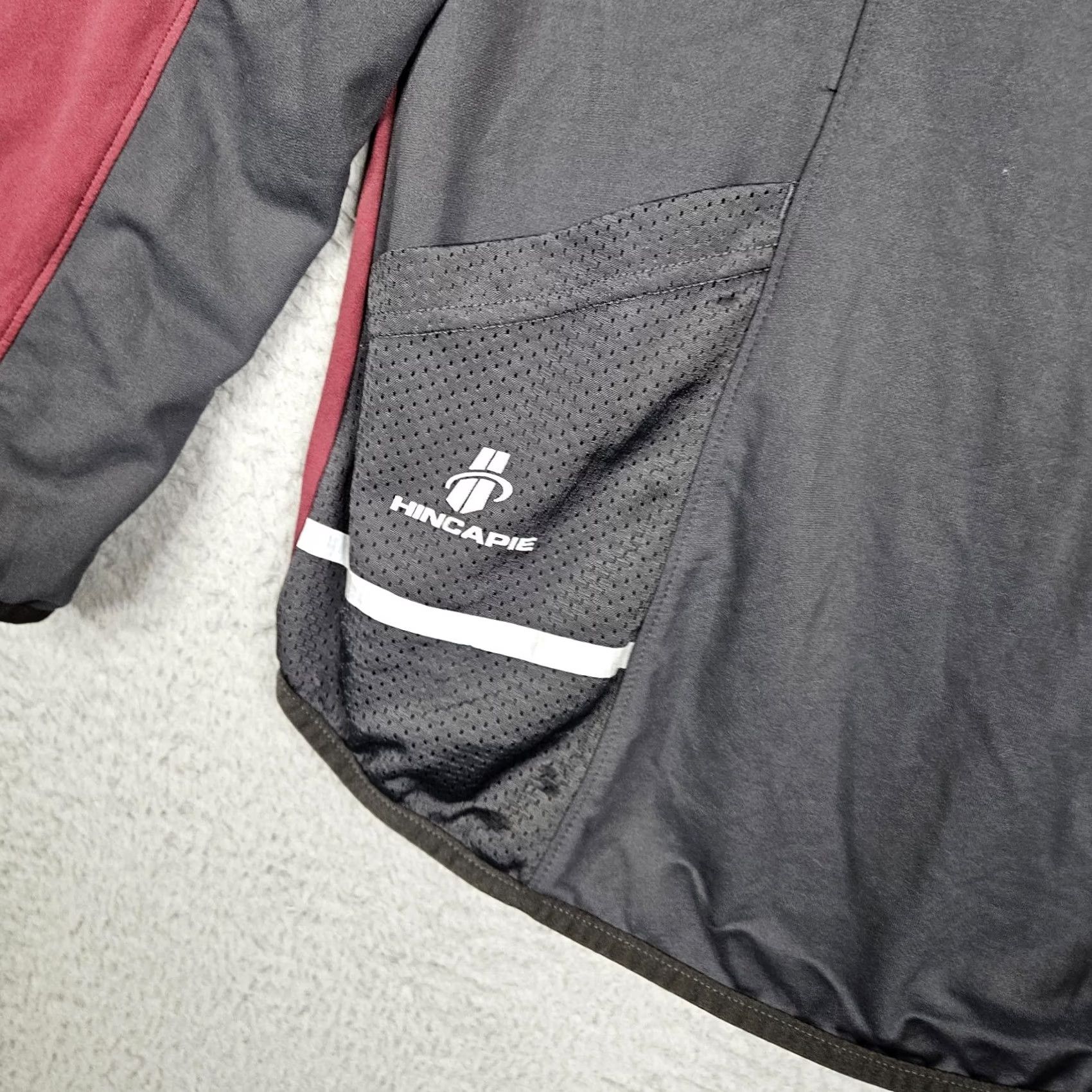 Vintage HINCAPIE Sportswear Tour LT Women’s Full Zip Jacket Red XL Regular Size Size XL / US 12-14 / IT 48-50 - 8 Thumbnail