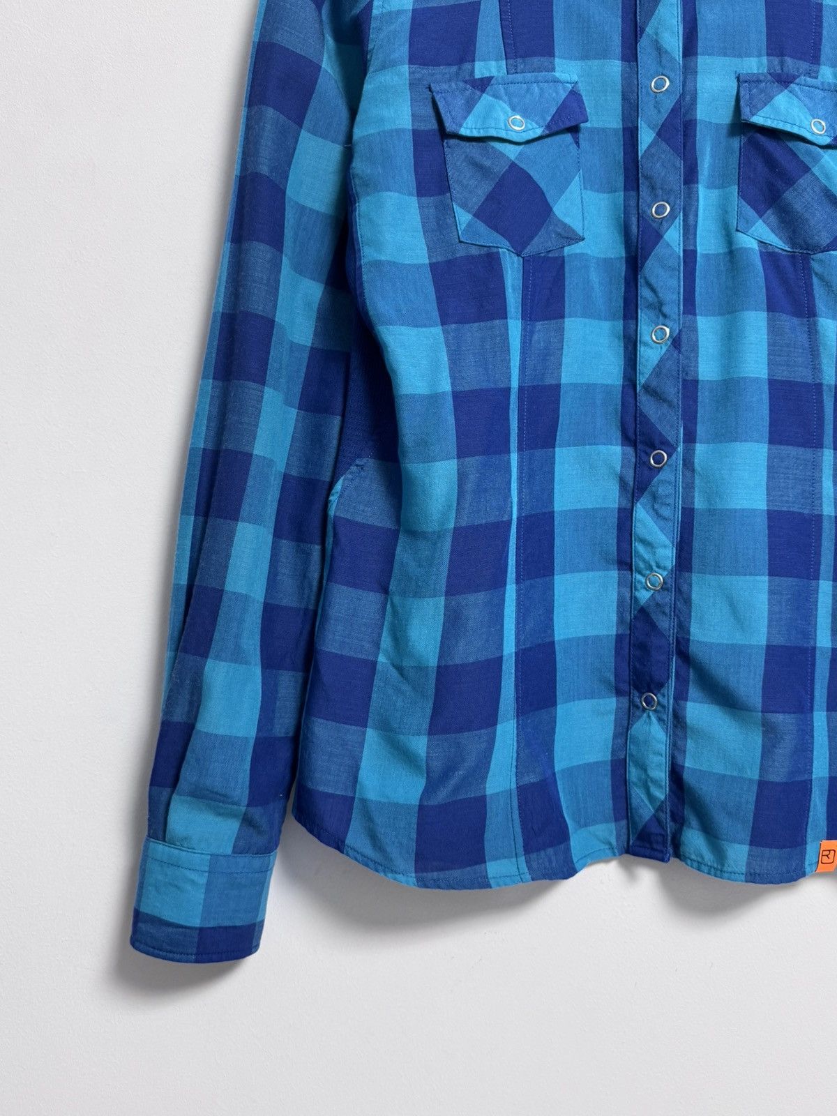 ORTOVOX × Vintage Ortovox Button Up Check Merino Size M / US 6-8 / IT 42-44 - 3 Thumbnail