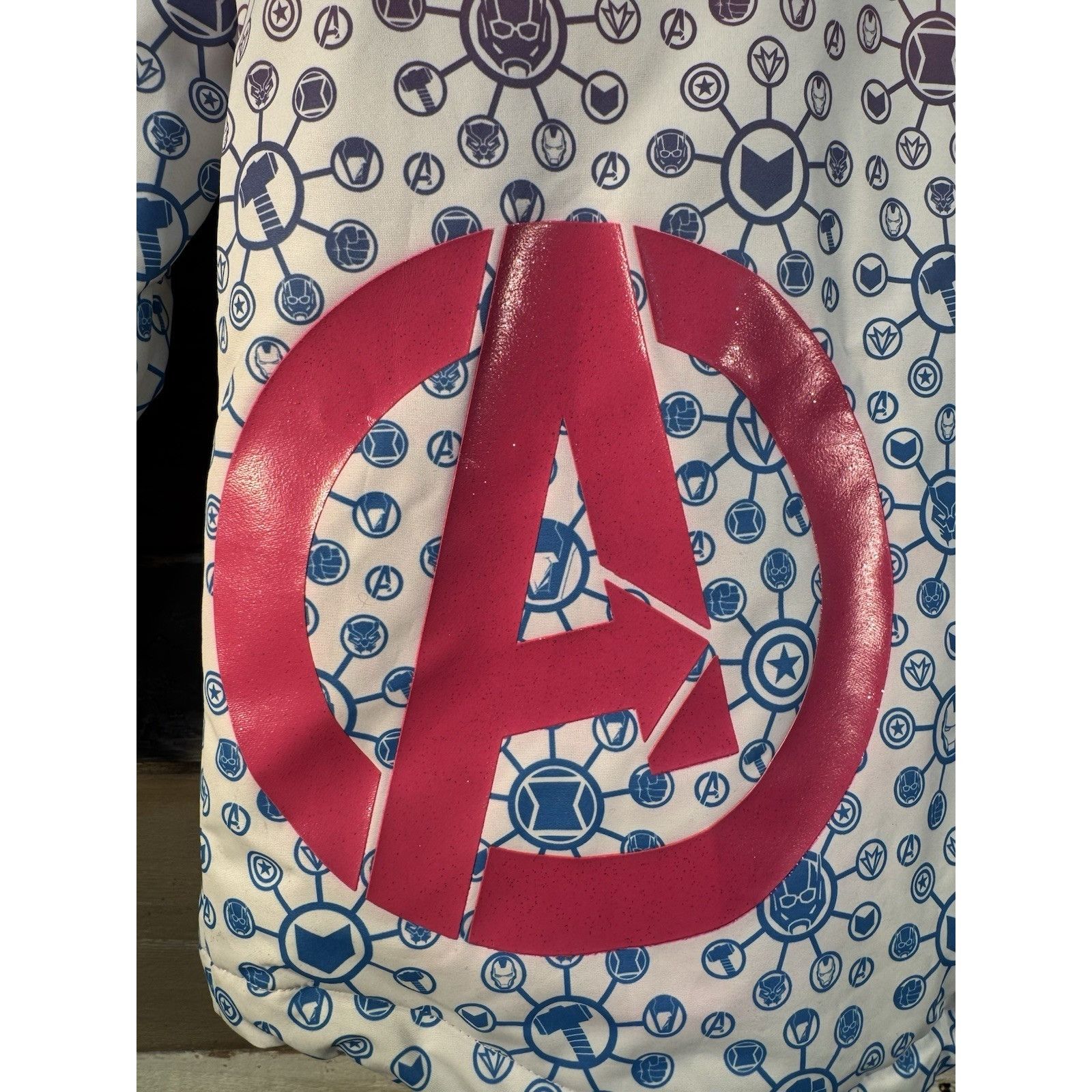 Marvel Comics FUN WEAR Marvel Avengers Girls Pink Winter Jacket Coat Ski S Size XL / US 12-14 / IT 48-50 - 12 Thumbnail