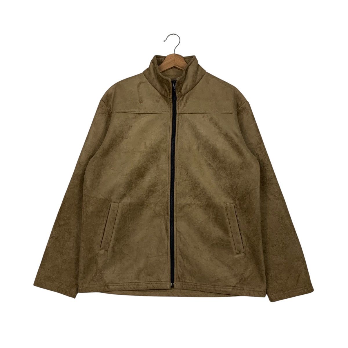 Japanese Brand JACCUS Fleece Lined Stand Collar Jacket #2835-C128 Size US L / EU 52-54 / 3 - 1 Thumbnail