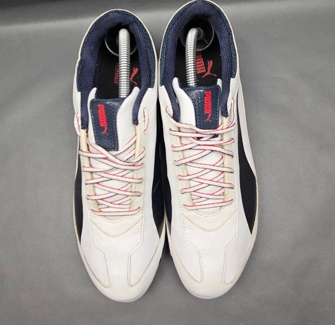 BMW × Puma Puma Power Race BMW Mens Shoes Size 11 White Racing Sneakers Size US 11 / EU 44 - 4 Thumbnail