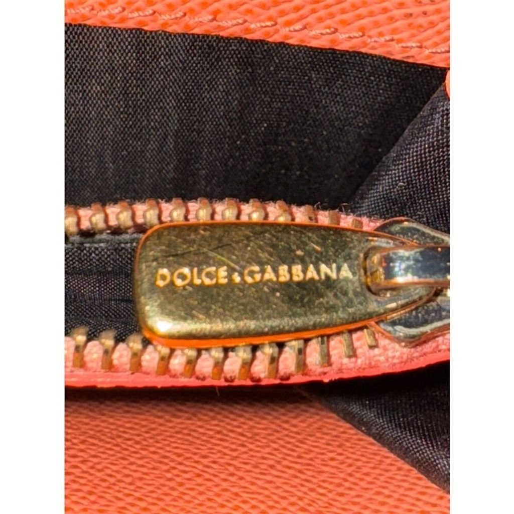 Dolce & Gabbana Dolce & Gabbana Women Zip-Around Wallet /Wristlet Pebbled Size ONE SIZE - 14 Thumbnail