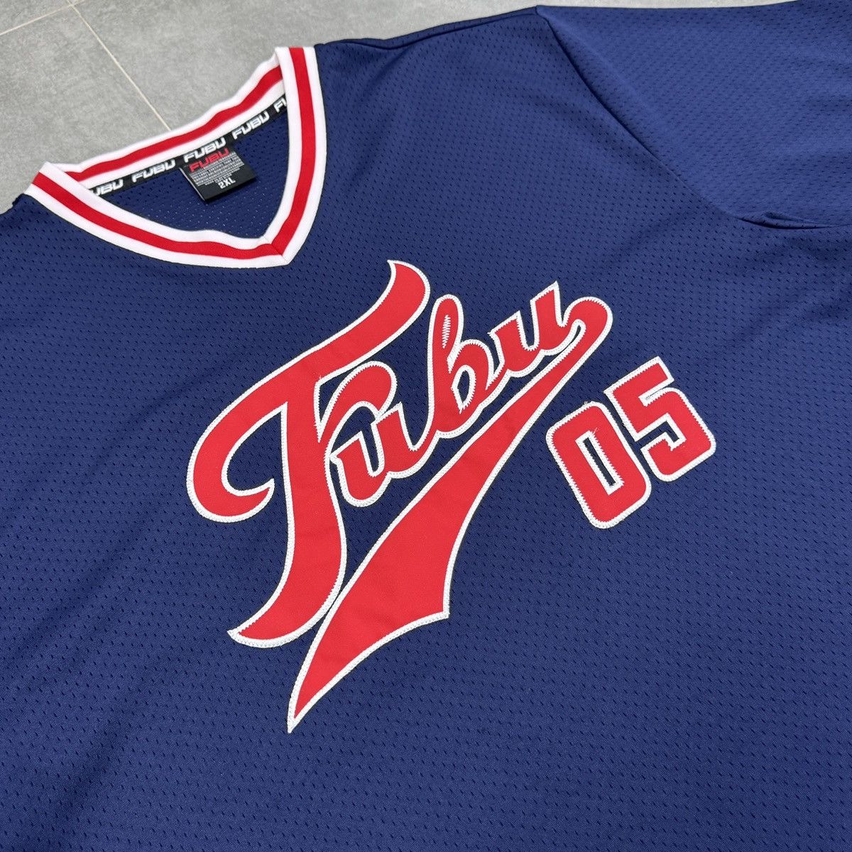 Fubu Fubu Big Logo Jersey T-Shirt Men Size 2XL Size US XXL / EU 58 / 5 - 7 Thumbnail