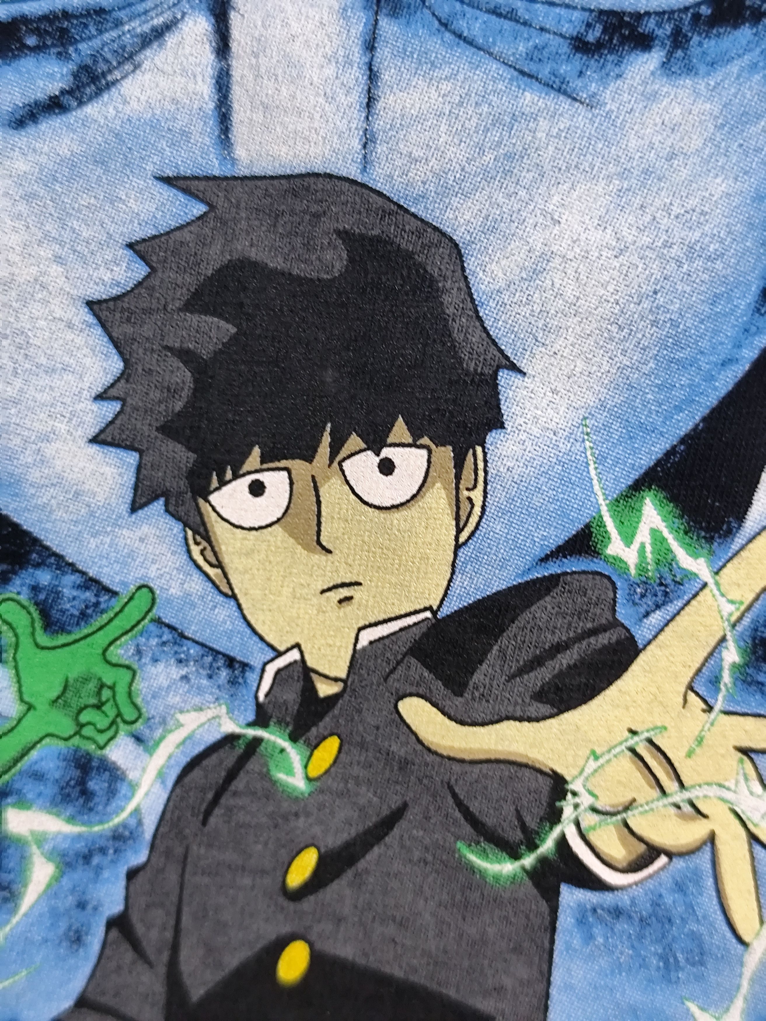 Anime × Cartoon Network × Japanese Brand 🔥Rare🔥Anime MOB PSYCHO 100 Modern T-shirt Size US XL / EU 56 / 4 - 4 Thumbnail