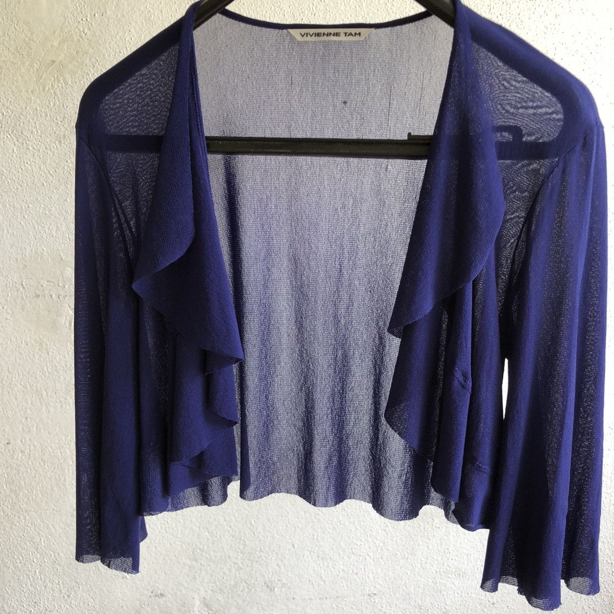 Vivienne Tam VIVIENNE TAM chiffon bolero shrug cardigan Size XS / US 0-2 / IT 36-38 - 6 Thumbnail