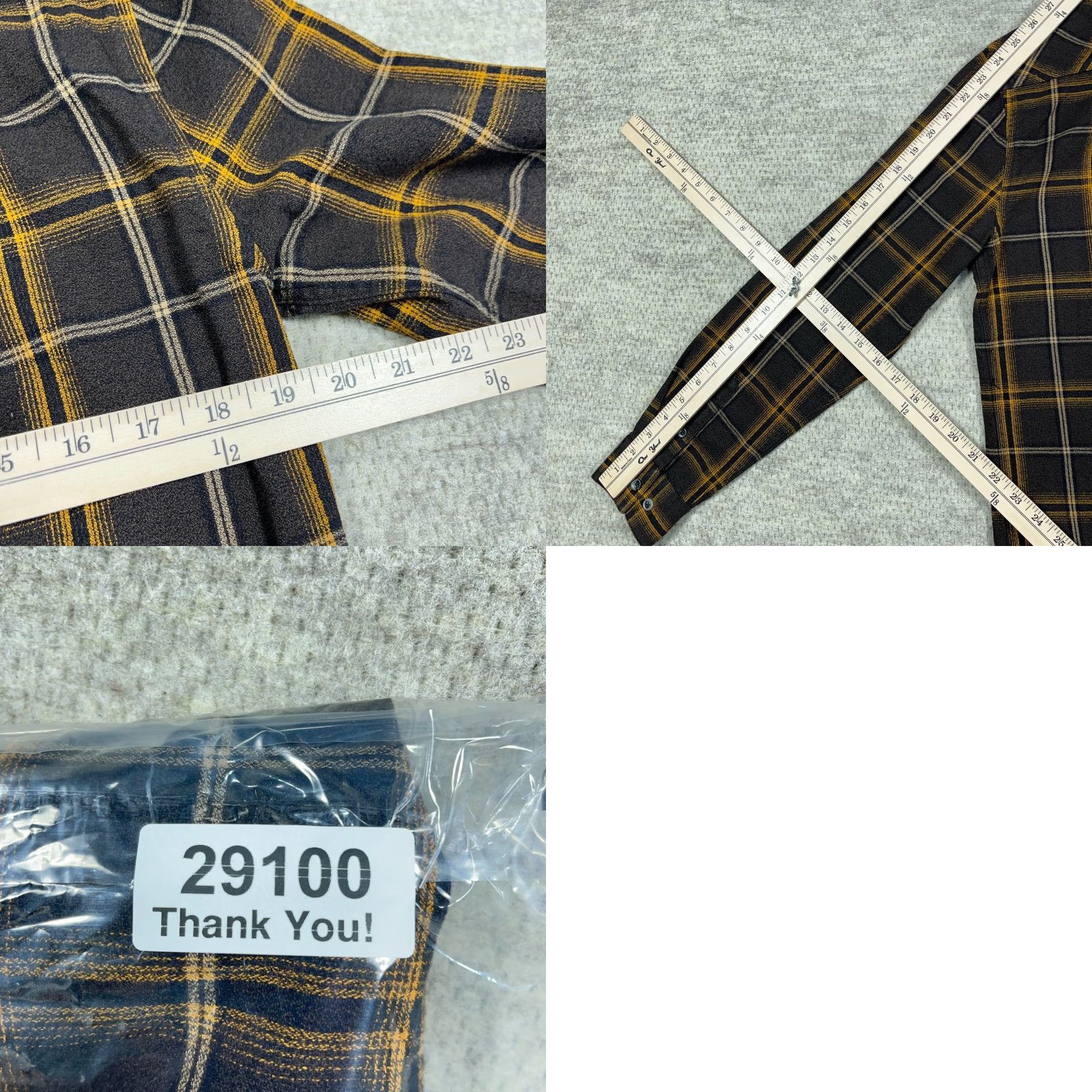 Carbon2Cobalt Carbon 2 Cobalt Shirt Men Small Brown Plaid Button Up Cotton Adult Regular Long Sleeve Casual Camp Size US S / EU 44-46 / 1 - 8 Thumbnail