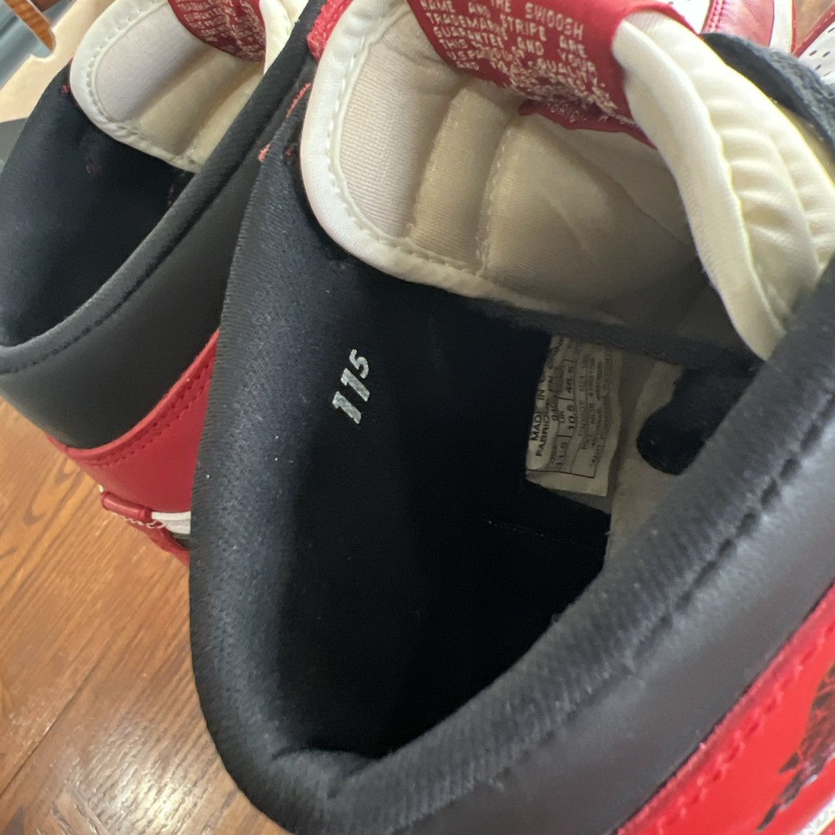 Jordan Brand 1994 Jordan 1 Retro Chicago Size US 11.5 / EU 44-45 - 14 Thumbnail
