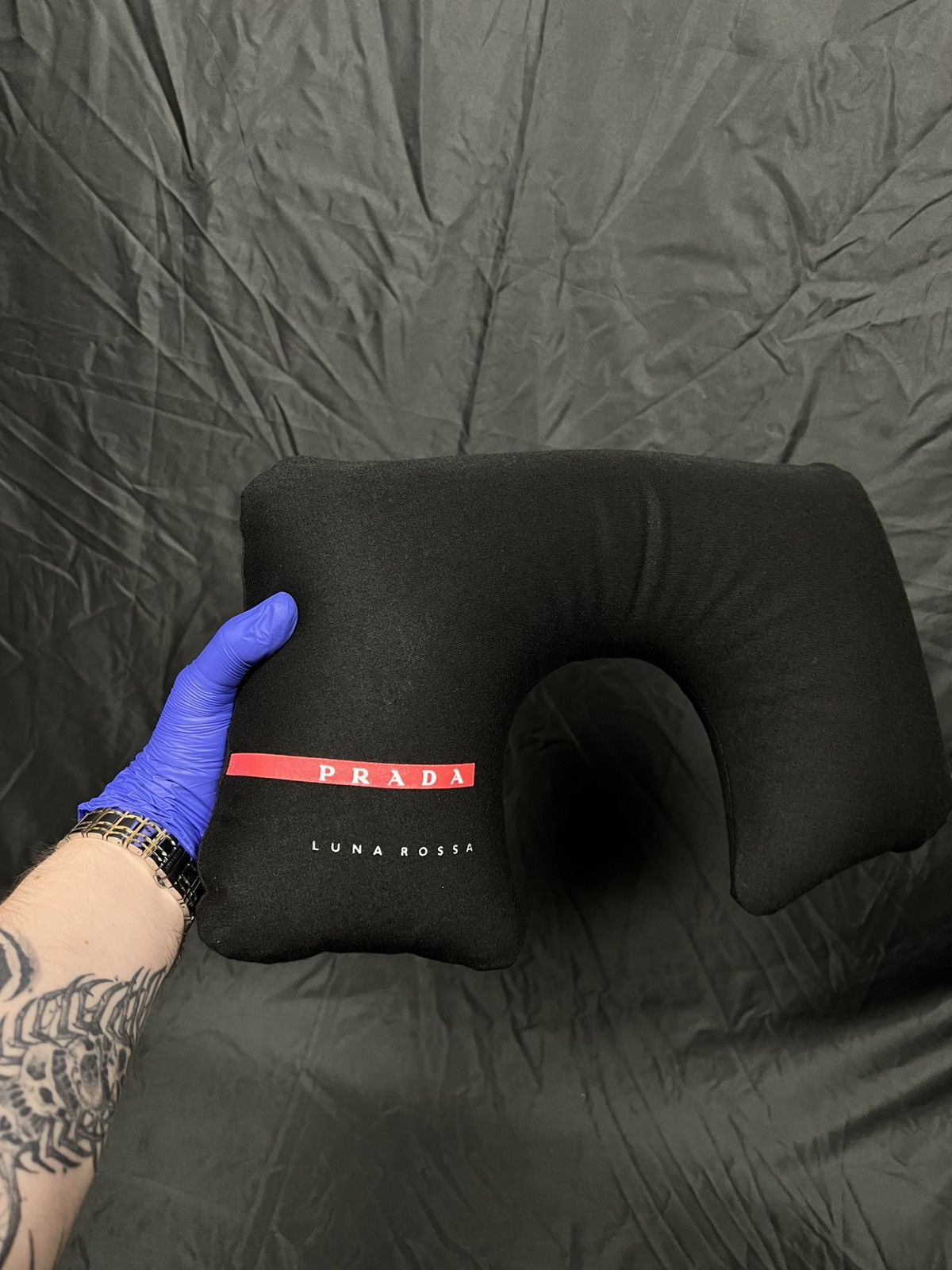 Prada Rare Prada Luna Rossa Vintage Inflatable Travel Pillow Size ONE SIZE - 1 Thumbnail