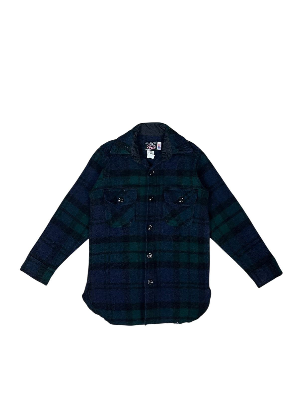 Flannel × Johnson Woolen Mills Plaid Flannel Wool Rugged Outdoor Handmade in Vermont USA Size US XS / EU 42 / 0 - 1 Thumbnail