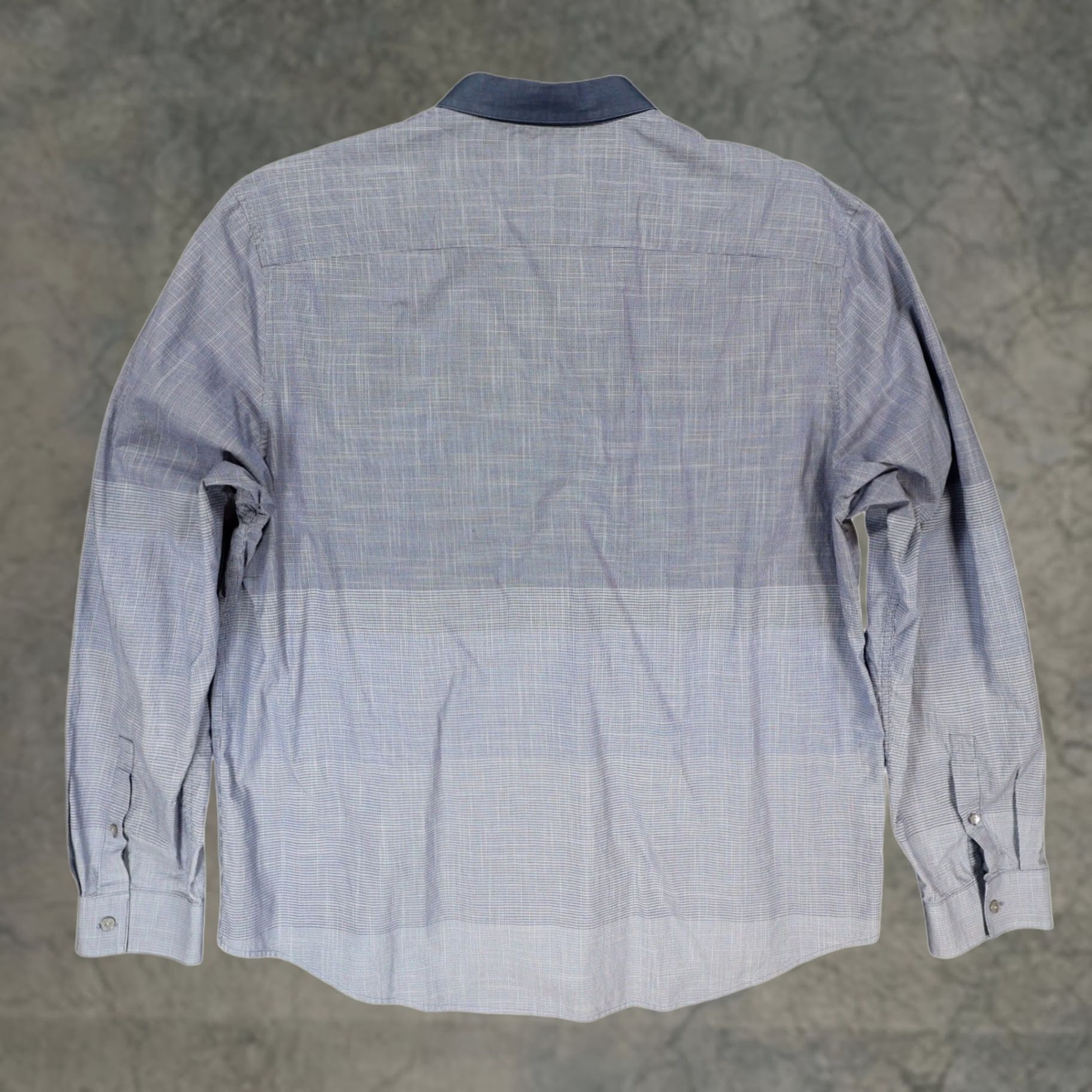 Calvin Klein Calvin Klein Button-Up Shirt Mens XXL Blue Classic Fit Long Sleeve Cotton Size US XXL / EU 58 / 5 - 1 Thumbnail
