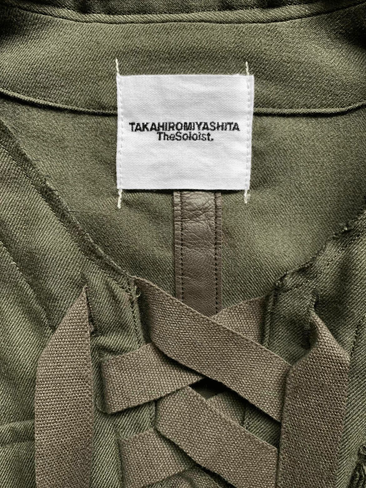 Takahiromiyashita The Soloist. Sz 44 The Soloist 11SS Stripe Military Jacket-2507 Size US S / EU 44-46 / 1 - 6 Thumbnail