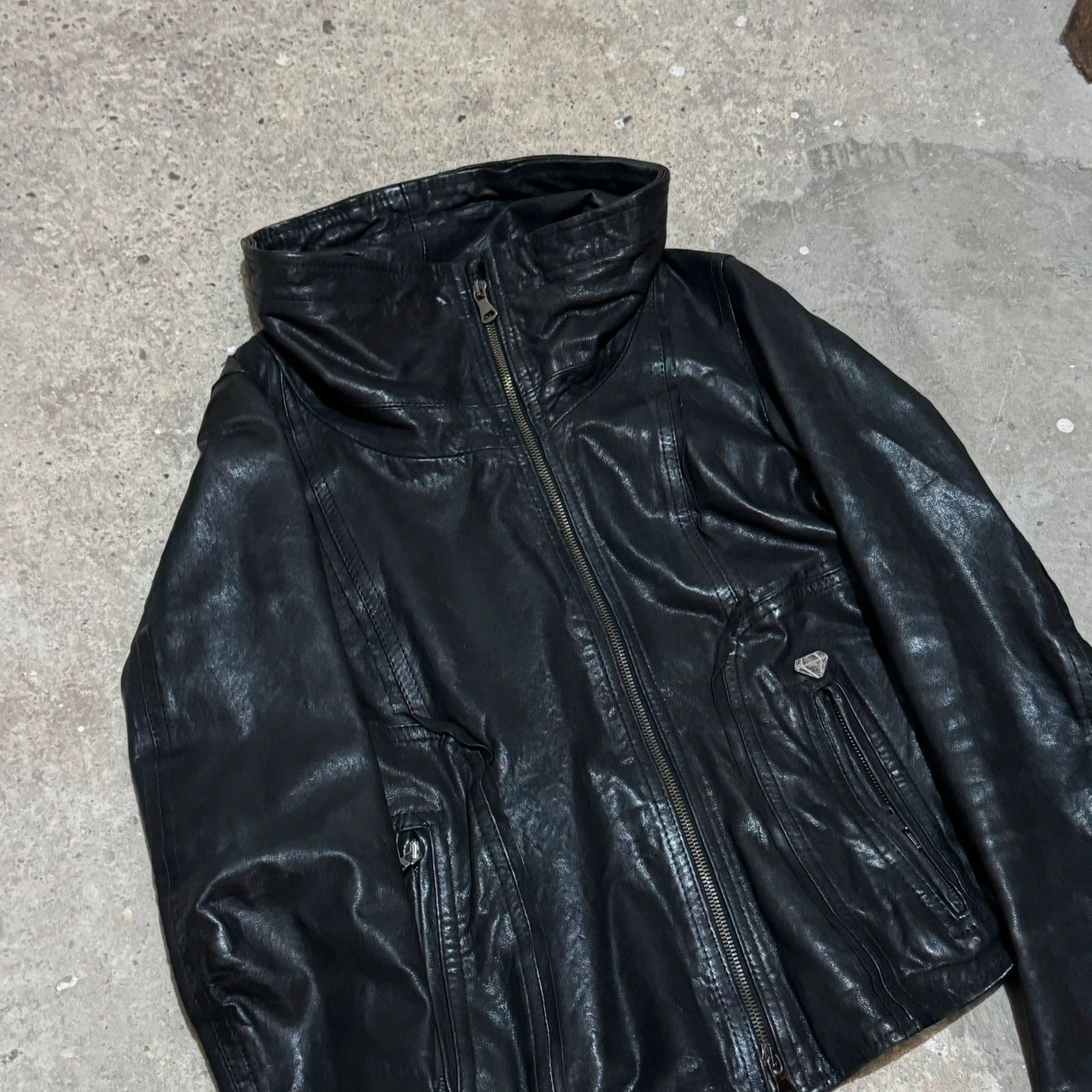 Other Avant garde bono leather jacket Size S / US 4 / IT 40 - 4 Thumbnail