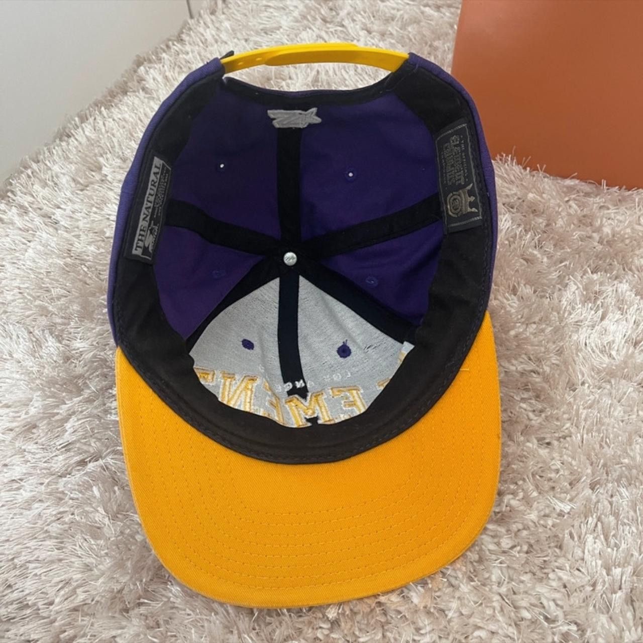 Starter Los Angeles Element Crowns Starter Snap Back Cap Purple Size ONE SIZE - 4 Thumbnail