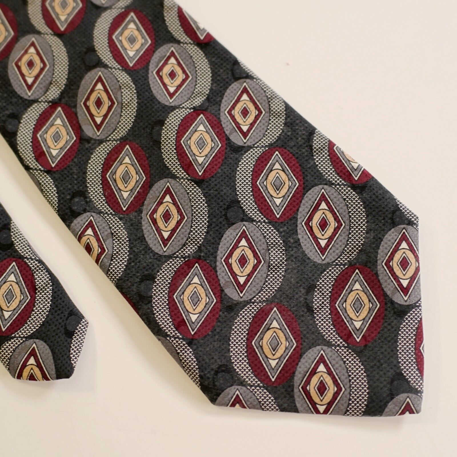 Robert Talbott Robert Talbott Carmel Valley USA Black Jacquard Print Abstra Size ONE SIZE - 1 Thumbnail