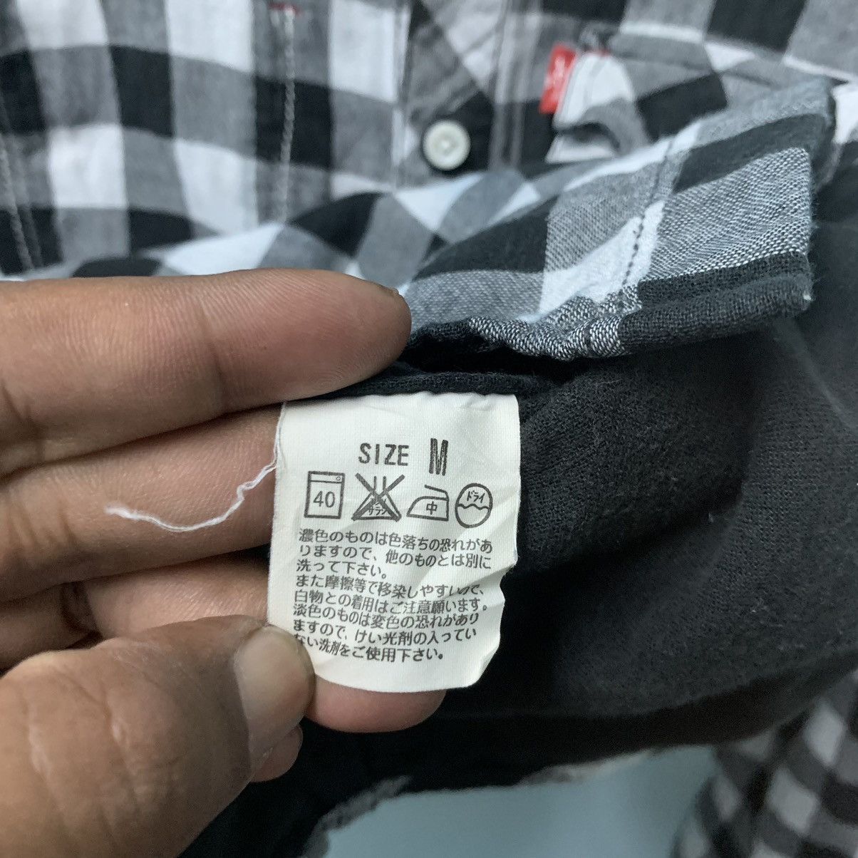 Japanese Brand × Levi's × Vintage Flannel Levi’s kids Size M / US 6-8 / IT 42-44 - 4 Thumbnail