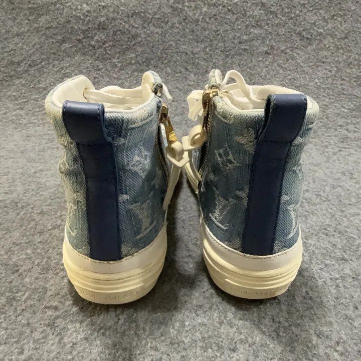 Louis Vuitton Louis Vuitton Stellar Casual Shoes in Blue -2508 Size US 5 / EU 37 - 2 Thumbnail