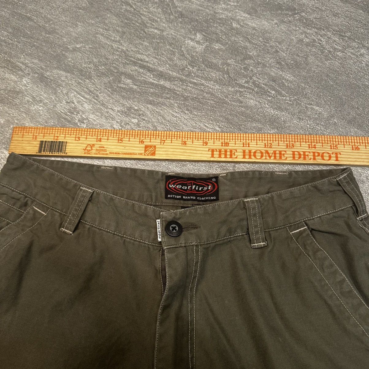 Vintage Vintage Y2K Wearfirst Cargo Pants Parachute Rave Skate Baggy Size US 31 - 9 Thumbnail