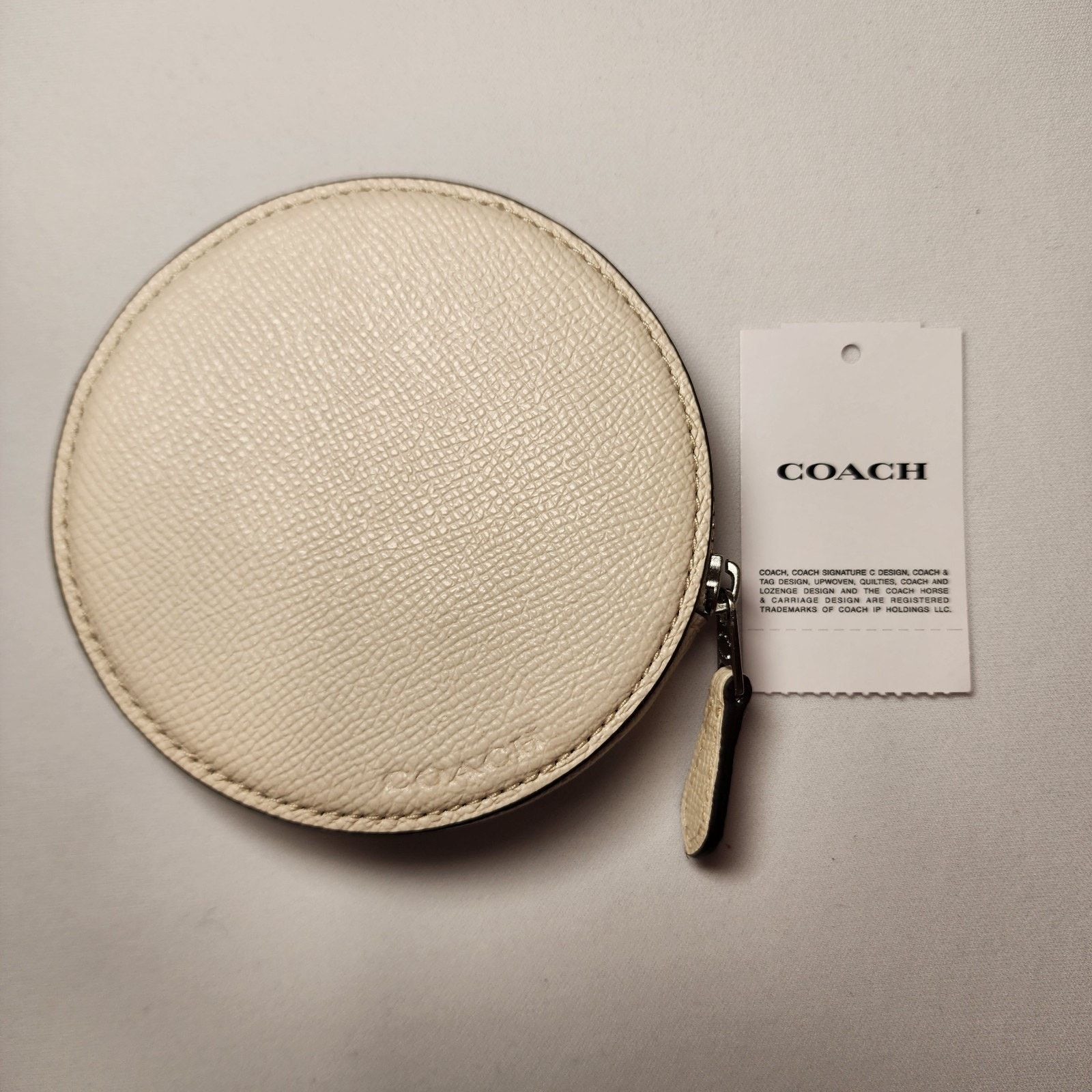 Coach NWT Coach CW935 Skull Halloween Coin Case Pouch Change Chalk Size ONE SIZE - 3 Thumbnail