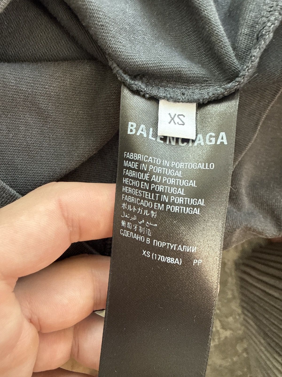 Balenciaga Balenciaga Bat Sleeve Short Sleeve Top Size US XS / EU 42 / 0 - 4 Thumbnail