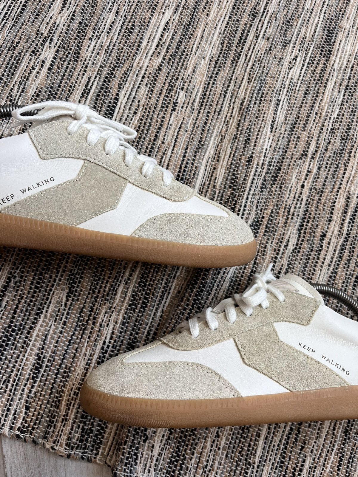ME+EM Me+Em sneakers keep walking white BW sports style size 39 Size US 8 / IT 38 - 5 Thumbnail