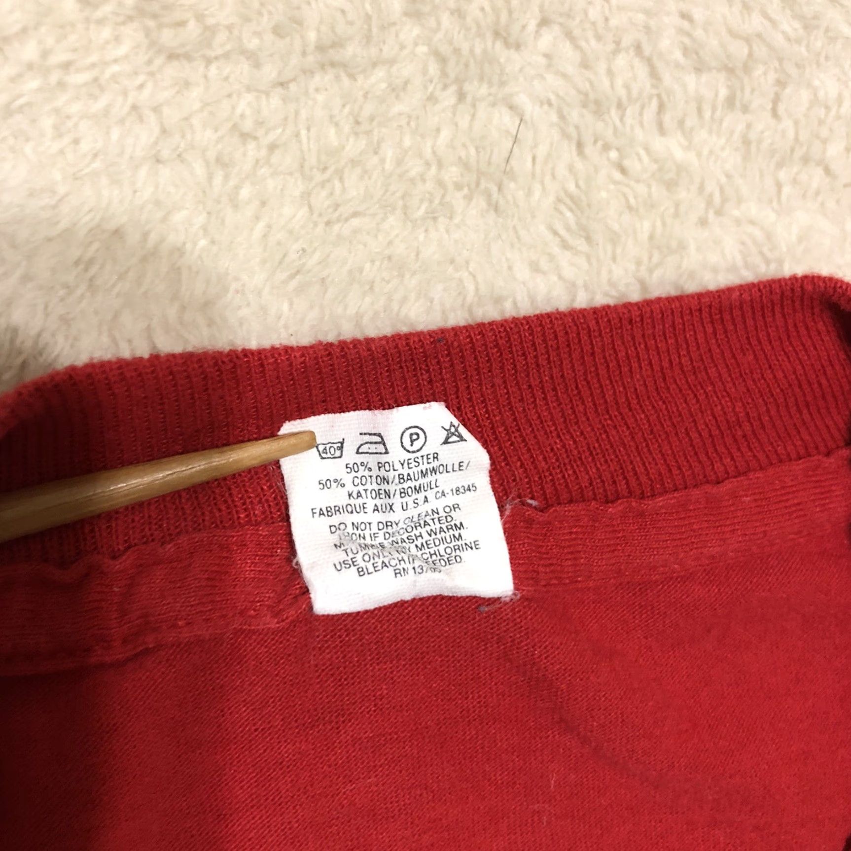 Vintage VINTAGE United States Marine Corps T-Shirt Red 80s Mens L Screen Stars USMC Logo Single Stitch Crew Neck Short Sleeve Cotton Vintage 80s Mens T-Shirt Size US L / EU 52-54 / 3 - 5 Thumbnail