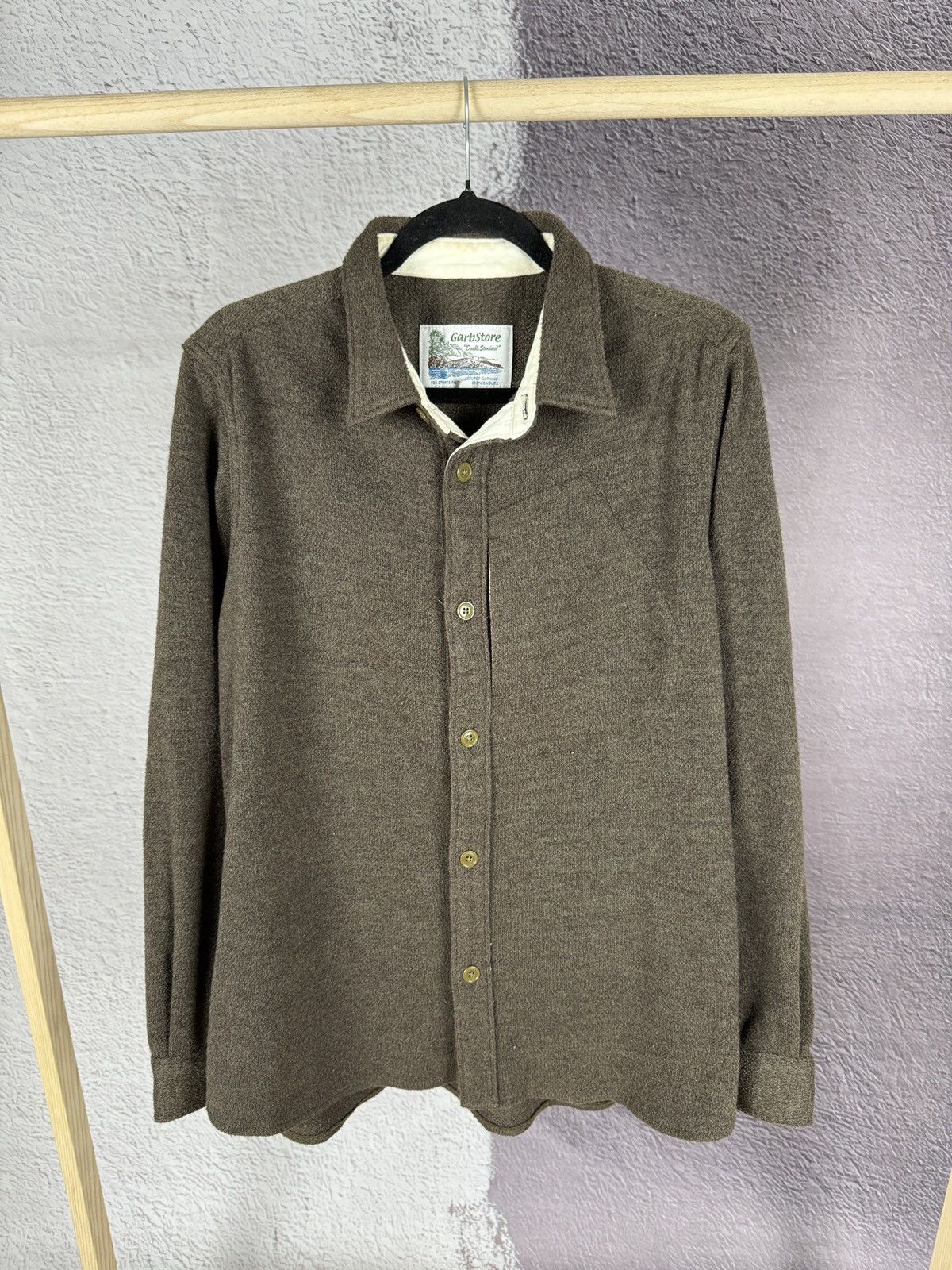 Flannel × Garbstore Garbstore double standard side front pocket flannel shirt Size US M / EU 48-50 / 2 - 1 Thumbnail