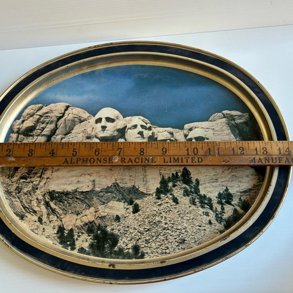 Designer Mount Rushmore Metal Serving Tray - 1986 Size ONE SIZE - 4 Thumbnail