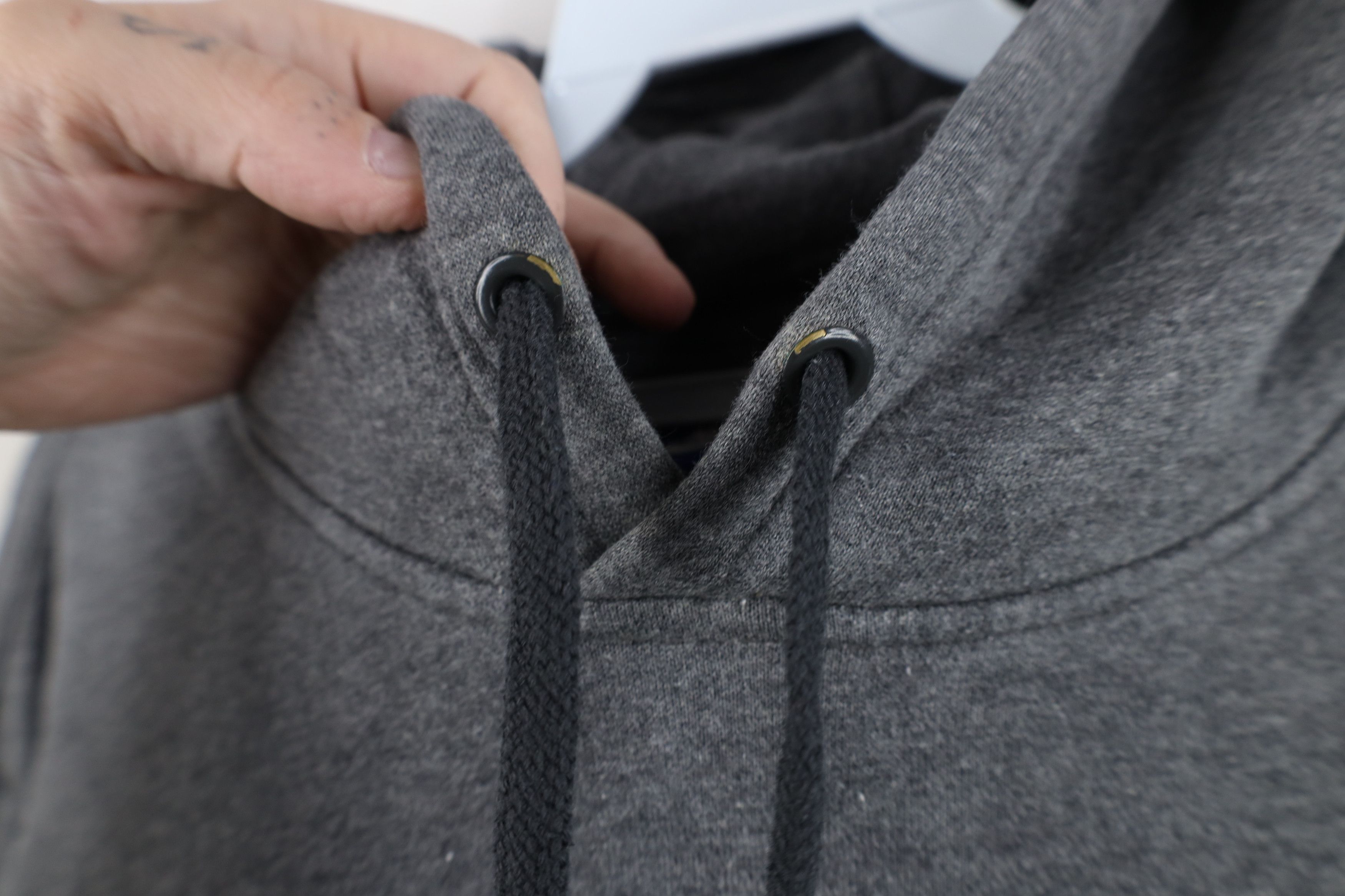 Nike Vintage Nike Travis Scott Mini Swoosh Hoodie Sweatshirt Gray Size US XL / EU 56 / 4 - 11 Thumbnail