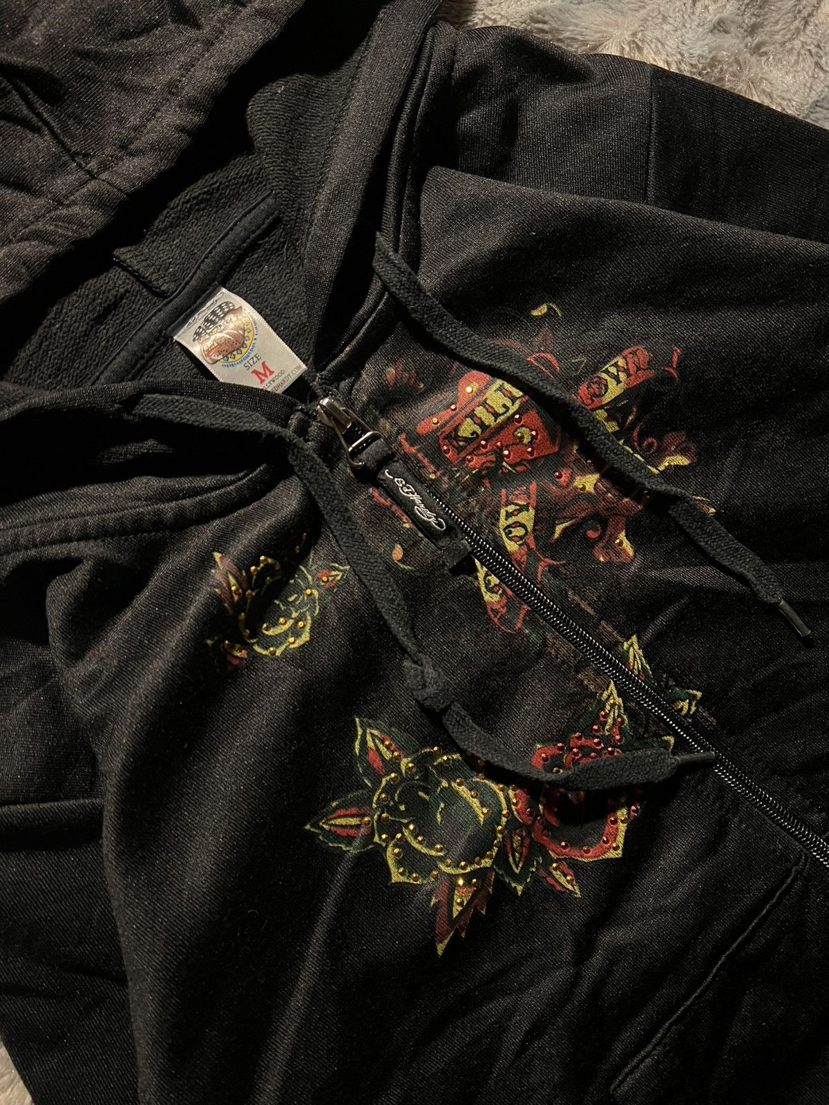 Ed Hardy Vintage Ed Hardy zip-up hoodie Size M / US 6-8 / IT 42-44 - 4 Thumbnail