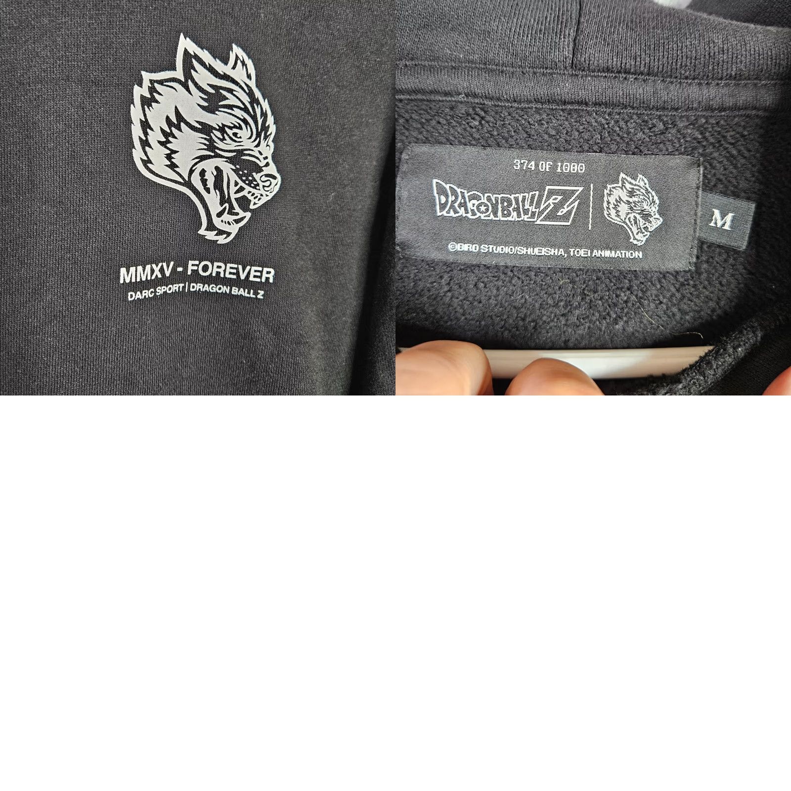 Darc Sport Darc Sport Dragon Ball Z Hoodie Women’s Black Limited Edition 374/1000 M Size M / US 6-8 / IT 42-44 - 8 Thumbnail