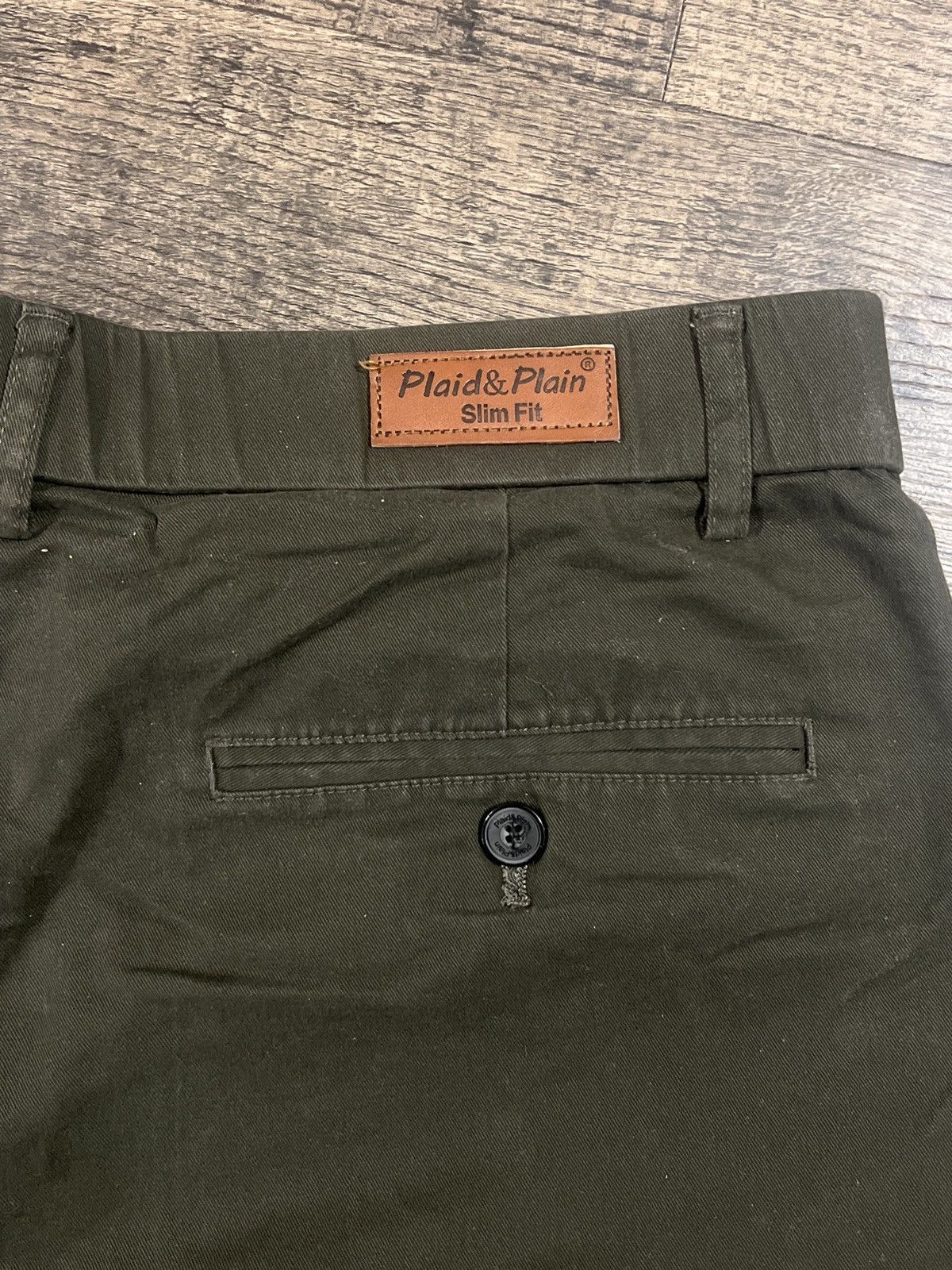 Other Dark Green Khaki Size US 34 / EU 50 - 3 Thumbnail