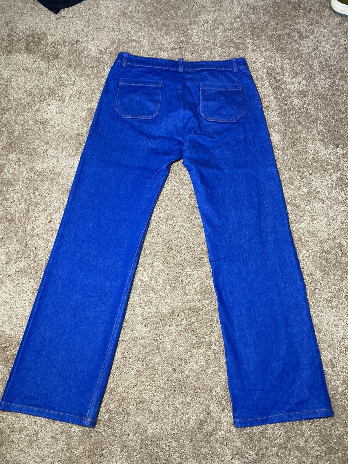 Kanye West SS20 Mowalola Denim Jeans Killer 2020 Kanye Gap Wet Large 32 Size US 32 / EU 48 - 8 Thumbnail